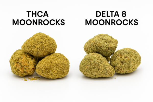 Delta 8 Moonrocks vs. THCA Moonrocks: Which One Packs the Stronger Punch?