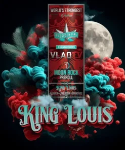 Presidential Moon Rock Preroll – King Louis (THCA Infused)