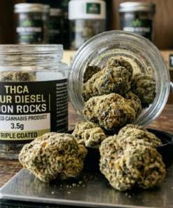 THCA Sour Diesel Moon Rocks